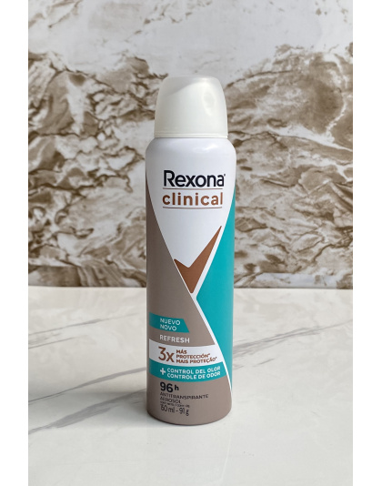 Desodorante en Aerosol Rexona Clinical Fresh