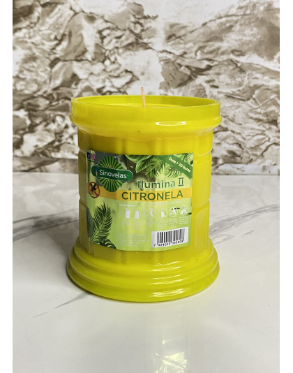 Veladora Sinovelas Ilumins II Citronela