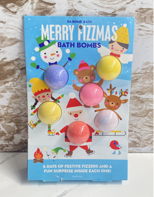 Bombas de Baño Merry Fizzmas