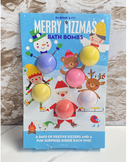 Bombas de Baño Merry Fizzmas