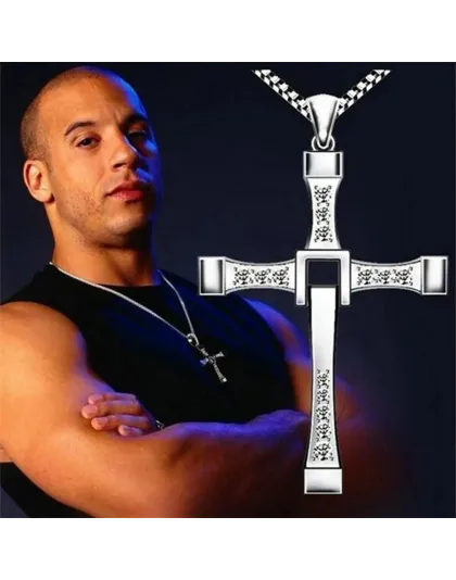 Dije de cruz Toretto Plata925
