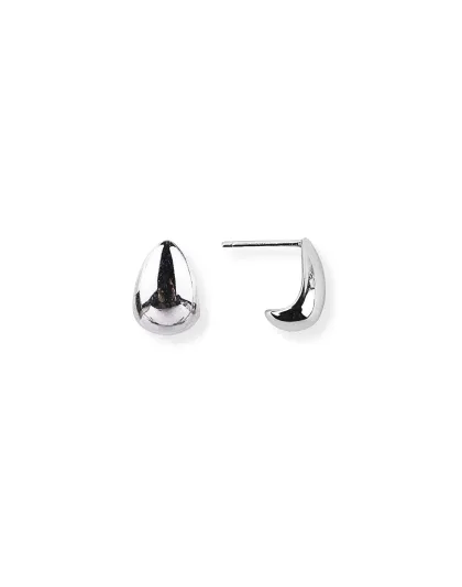 Aretes pequeños de gota Plata925