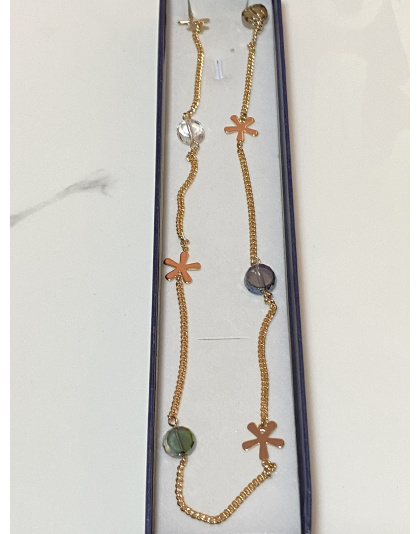 Cadena larga con figuras 78cm Xuping